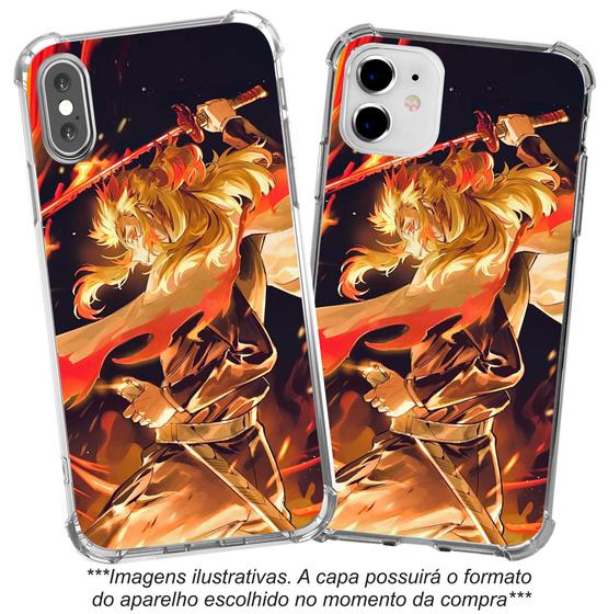Imagem de Capinha Capa para celular Motorola Moto E5 E5 Play E6 Play E6S E6 Plus Demon Slayer Rengoku Anime DMS5