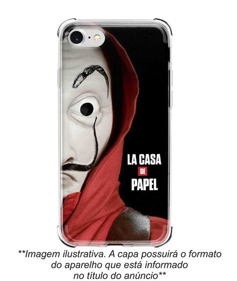 Imagem de Capinha Capa para celular Motorola Moto E7 Power (6.5") - La Casa de Papel  LCD1