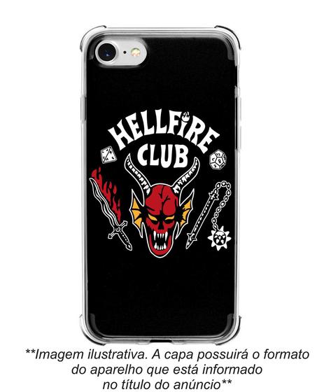 Imagem de Capinha Capa para celular Motorola Moto Z3 Play Moto X4 Hellfire Club Stranger Things ST16