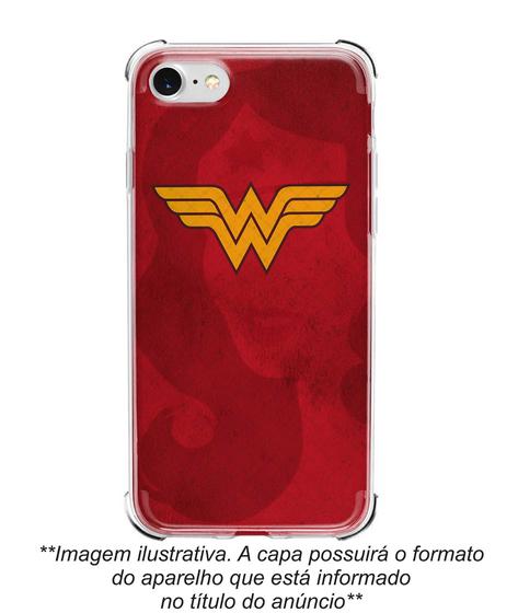 Imagem de Capinha Capa para celular S21 Samsung Galaxy S21 normal (6.2") - Mulher Maravilha MM3