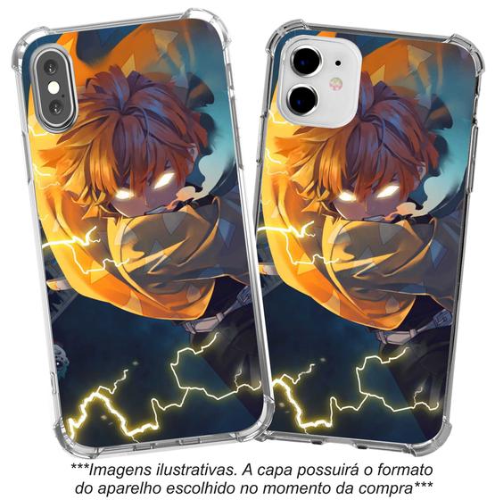 Imagem de Capinha Capa para celular Samsung Galaxy A12 A22 A32 A42 A52 A52S A72 Demon Slayer Zenitsu Agatsuma DMS11