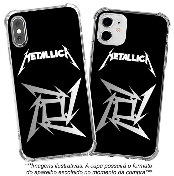 Imagem de Capinha Capa para celular Samsung Galaxy A13 A23 A33 A53 A73 5G Banda Metallica Heavy Metal MTL4