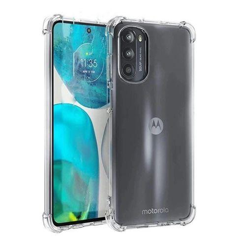 Imagem de Capinha Capa Transparente Motorola Moto G52 Com Bordas Anti Choque