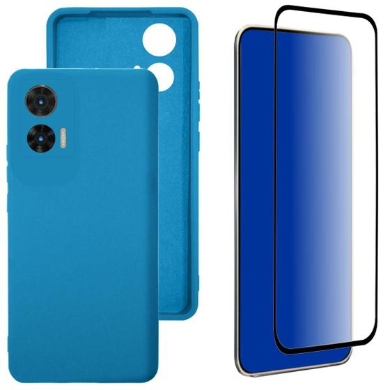 Imagem de Capinha Case Para Edge 30 Neo  Capa Capinha Case Silicone Aveludada Colorida