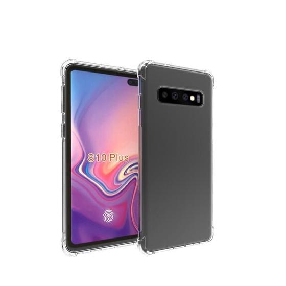 Imagem de Capinha Case Silicone Transparente Antichoque Samsung S10