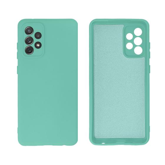 Imagem de Capinha Celular para Galaxy A72 Silicone com Proteção Câmera