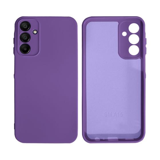 Imagem de Capinha Compatível com Galaxy A15 Proteção de Câmera Lisa