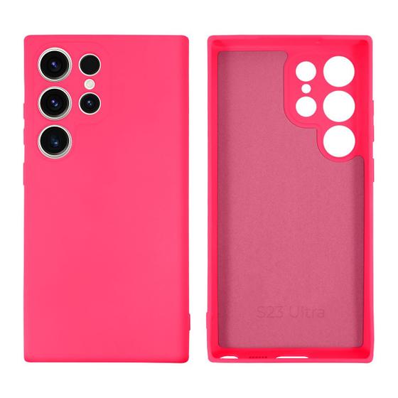 Imagem de Capinha Compatível com Galaxy S23 Ultra Proteção de Câmera