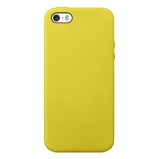 Imagem de Capinha Compatível Com iPhone 5 E 5s Se Silicone com interior aveludado Diversas Cores