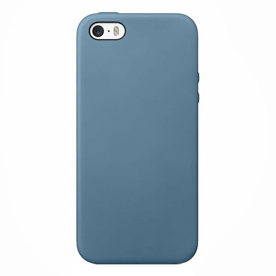 Imagem de Capinha Compatível Com iPhone 5 E 5s Se Silicone com interior aveludado Diversas Cores