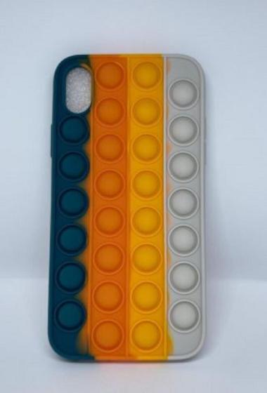 Imagem de Capinha Compatível Com iPhone Pop It Anti Stress Fidget Toy