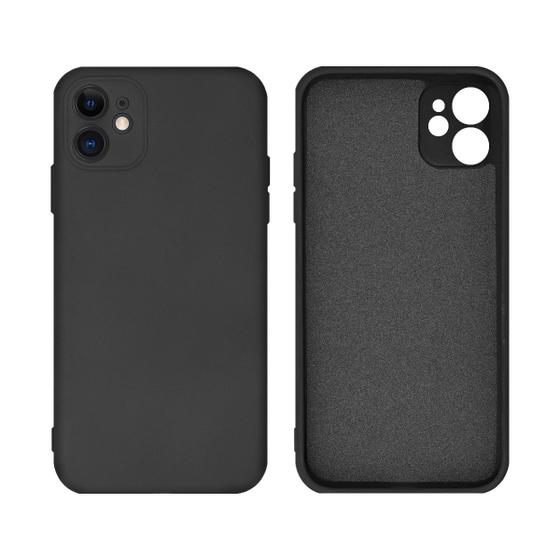 Imagem de Capinha Compativel iPhone 11 Proteção Câmera Silicone Diversas Cores com Veludo no Interior Premium