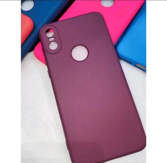 Imagem de Capinha De Celular Motorola one  Silicone Com Aveludada.