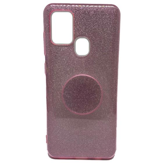 Imagem de Capinha de Celular P/ Samsung Galaxy A21s   SM-A217M   Brilho Com Suporte