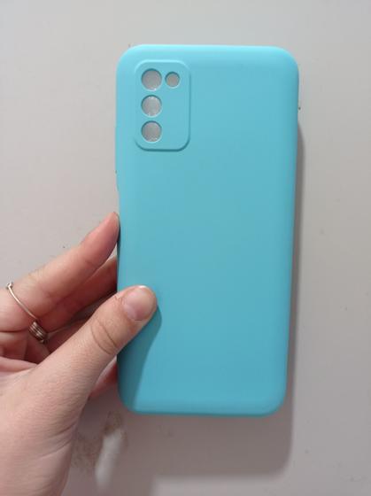 Imagem de Capinha De Silicone Aveludada Para Samsung Galaxy A03S