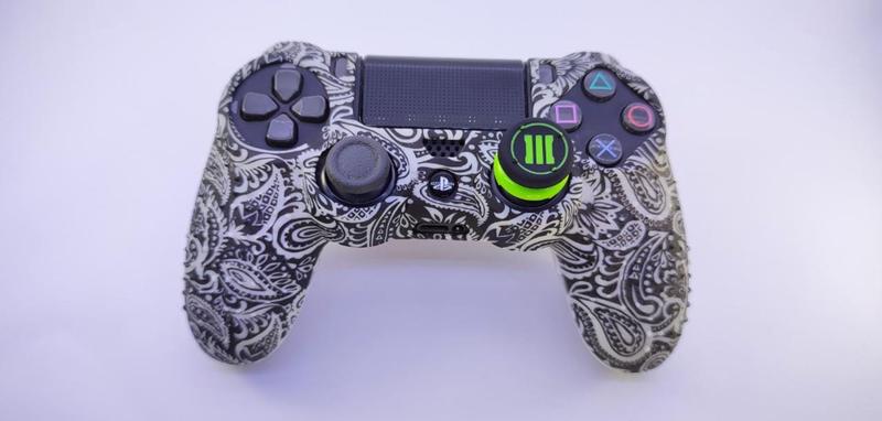 Imagem de Capinha de silicone PS4 + 1 control freak kontrol freek