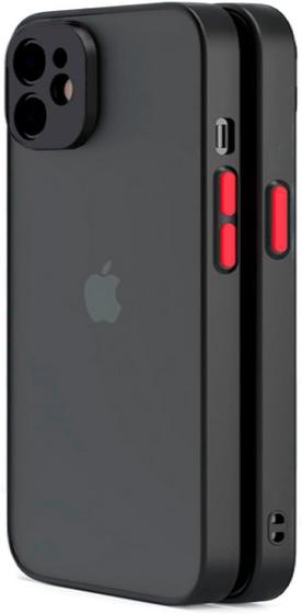 Imagem de Capinha para iPhone 12 Fosco Capa Translúcida com Proteção de Câmera