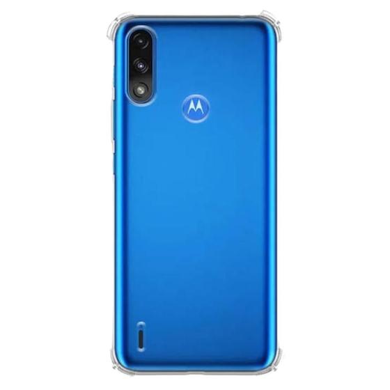 Imagem de Capinha Para Moto E7 Normal Flexível Transparente