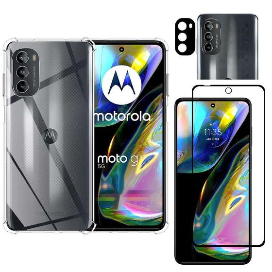 Imagem de Capinha + Película 3D + Película De Câmera Moto G82