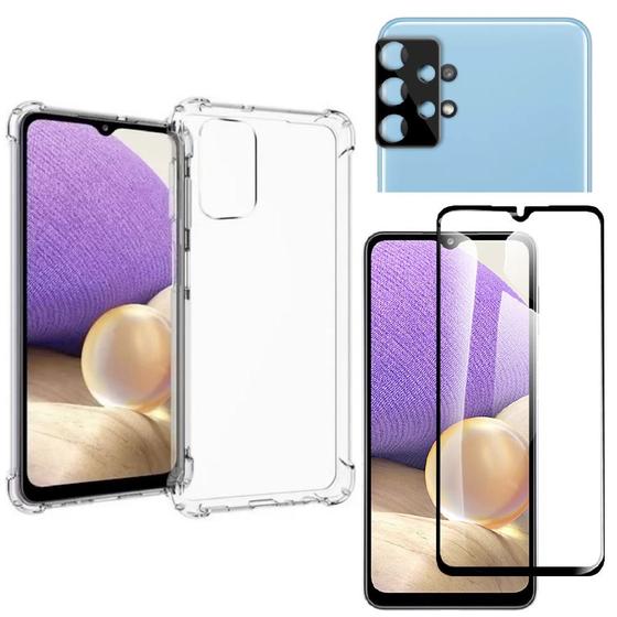 Imagem de Capinha + Película 3D + Película de Câmera Samsung A32 5G