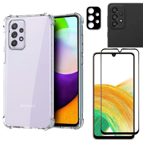 Imagem de Capinha + Película 3D + Película de Câmera Samsung A33 5G