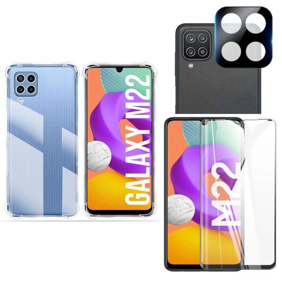 Imagem de Capinha + Película 3D + Película De Câmera Samsung M22