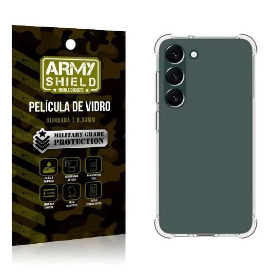 Imagem de Capinha + Película Samsung Galaxy S23 Fe - Armyshield