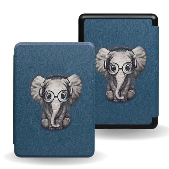 Imagem de Capinha Premium Estampada Para Kindle 12 Básico 6.0 Rs23Cv