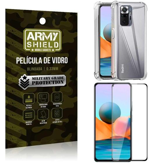 Imagem de Capinha Redmi Note 10 Pro Anti Shock + Película De Vidro 3D