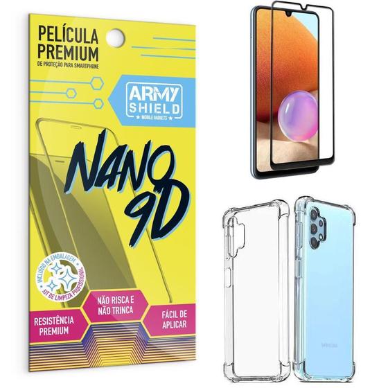 Imagem de Capinha Samsung A32 4G + Película Premium Nano 9D Armyshield