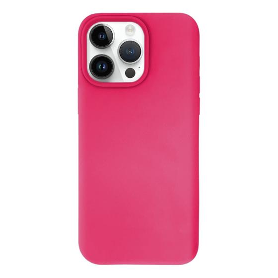 Imagem de Capinha Silicone Aveludado Compatível com iPhone 14 Pro Max