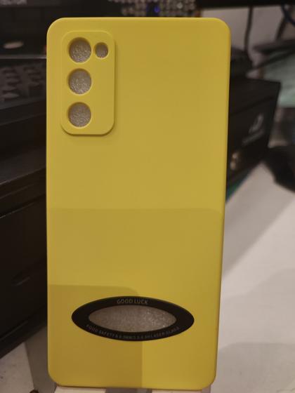 Imagem de Capinha Silicone Aveludado Compatível Com S20 FE