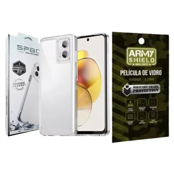 Imagem de Capinha Space Collection Premium Para Moto G24 + Pelicula