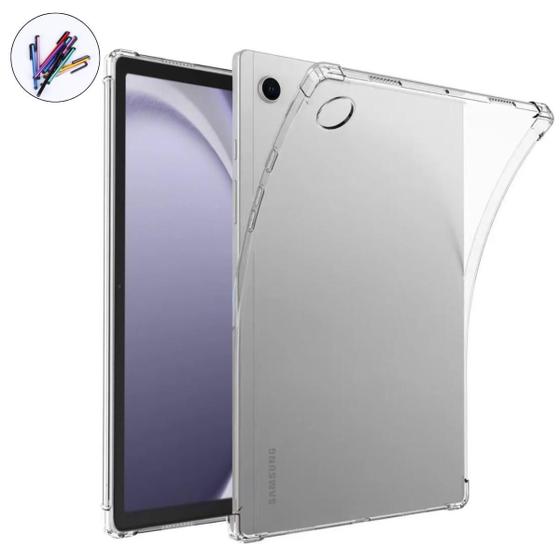 Imagem de Capinha Transparente + Caneta Para Tablet Samsung A9+ X210