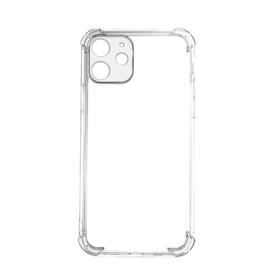 Imagem de Capinha Transparente Compatível Com iPhone 12 Proteção de Câmera