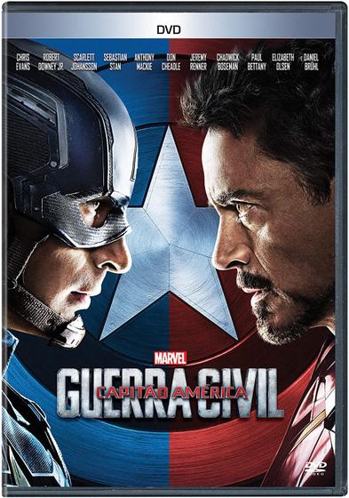 Imagem de Capitão América. Guerra Civil DVD