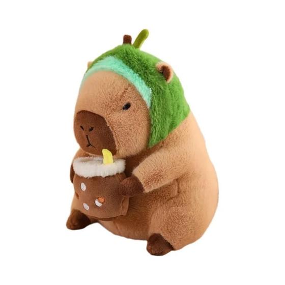 Imagem de Capivara pão uncorn brinquedo de pelúcia bonito dos desenhos animados animal boneca de pelúcia