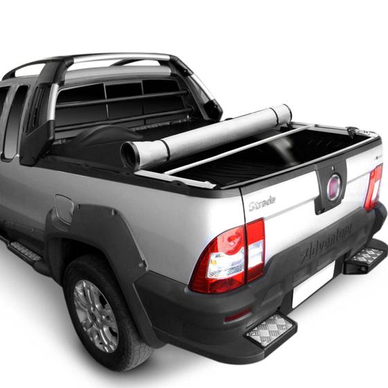 Capota Marítima Fiat Strada Adventure Locker 2009 a 2013 CE Flash Force com Gancho com Estepe Menor preço em Capota Marítima Fiat Strada Adventure Locker 2009 a 2013 CE Flash Force com Gancho com Estepe