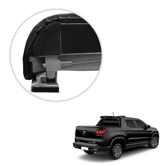 Imagem de Capota Maritima Fiat Toro 2016 a 2022 Trek Aluminio Flash Force