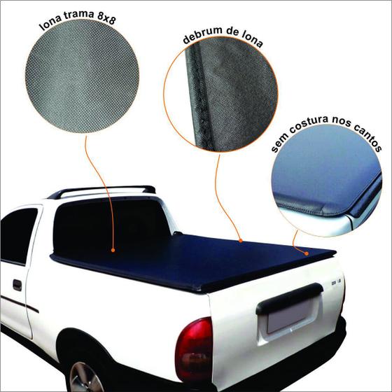 Imagem de Capota Marítima Pickup Corsa Cabine Simples Chevrolet GM - Solar Slim Exclusive