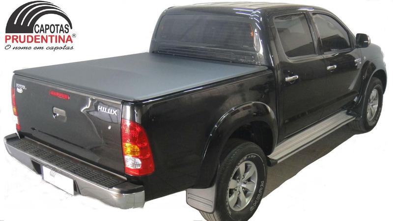 Capota Marítima Track P/ Toyota Hilux Dupla de 2005 a 2015 Sem Santo Antonio - Capotas Prudentina Menor preço em Capota Marítima Track P/ Toyota Hilux Dupla de 2005 a 2015 Sem Santo Antonio - Capotas Prudentina