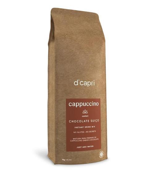 Imagem de Cappuccino Di Capri Chocolate Suíço Vending Refil 1Kg