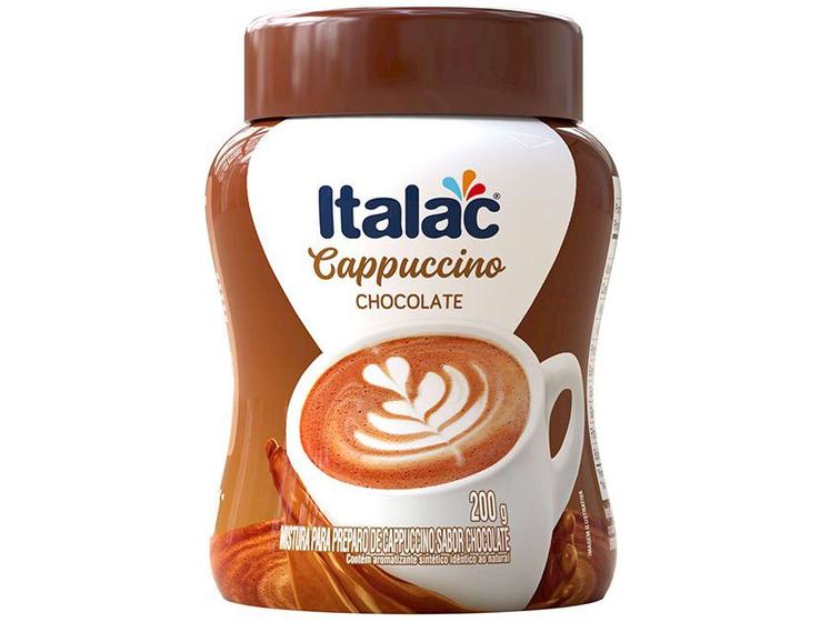 Imagem de Cappuccino Italac em Pó Chocolate Pote 200g