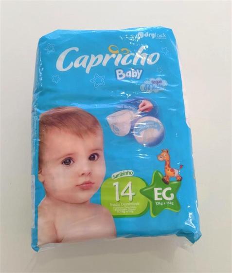 Imagem de Capricho Baby Jumbinho EG com 14 fraldas