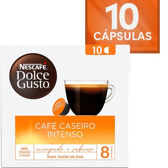 Imagem de Cápsula Café Caseiro Intenso Nescafé Dolce Gusto Caixa 90g