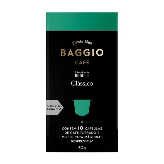 Imagem de Cápsula Café Gourmet Expresso Classico Baggio Para Nespresso