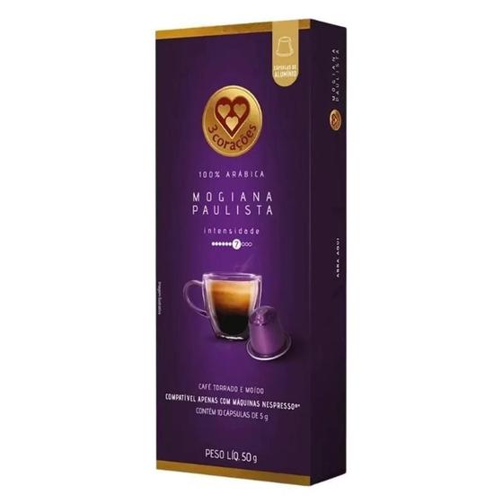 Imagem de Cápsula Café Mogiana Paulista Tres (Nespresso) 10X5G