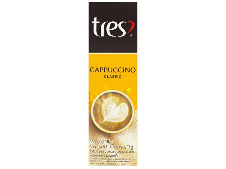 Imagem de Cápsula Cappuccino Classic TRES 3 Corações