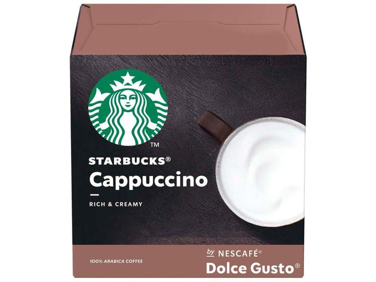 Imagem de Cápsula Cappuccino Nescafé Dolce Gusto Starbucks - 12 Unidades