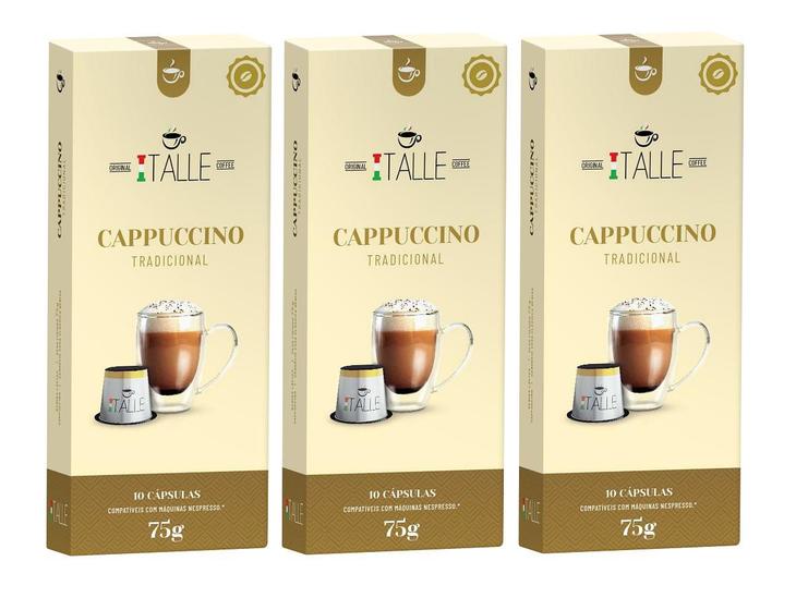 Cápsula Cappuccino Nespresso Café Italle 30 Capsulas Menor preço em Cápsula Cappuccino Nespresso Café Italle 30 Capsulas